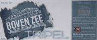 Buitenlandse bieren voor Nederlandse markt (etiket Nederlandse plaatsnaam), Boven Zee Tripel