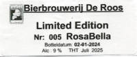 Bierbrouwerij De Roos Anno 1877, RosaBella