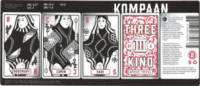 Kompaan Dutch Craft Beer Company, Three of a Kind Kompaan Dutch Craft Beer Company, Three of a Kind