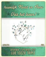 Amateurs, Huwelijk Koert en Anne