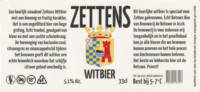 Brouwerij de Betuwe, Zettens Witbier