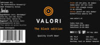 Brouwerij Jovius , Valori The black edition