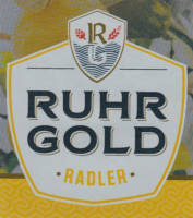 Geïmporteerd buitenlands bier - Nederlandse importeur en NL opmaak, Ruhr Gold Radler