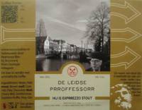Neptunus Bier, De Leidse Prroffessorr - Hij Is Exprrezzo Stout