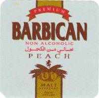 Bavaria, Barbican Non Alcoholic Peach