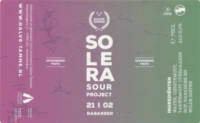 Brouwerij Halve Tamme, Solera Sour Project 21 | 02 Rabarber
