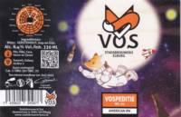 Stadsbrouwerij Vos, Vospeditie no 01