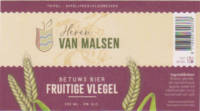 Brouwerij Hommeles, Heren Van Malsen Fruitige Vlegel