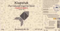 Brouwerij der Aa, Klapstuk