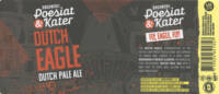 Brouwerij Poesiat & Kater, Dutch Eagle Dutch Pale Ale