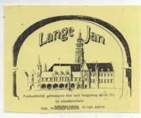 Buitenlandse bieren voor Nederlandse markt (etiket Nederlandse plaatsnaam), Lange Jan