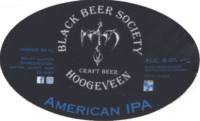Black Beer Society, American IPA Black Beer Society, American IPA