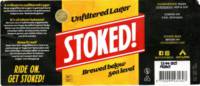 STOKED! Beer, Unfiltered Lager