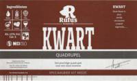 Brouwerij Rufus, Kwart Quadrupel