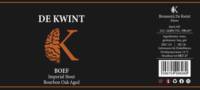 Brouwerij De Kwint, Boef Imperial Stout
