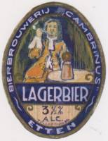 Cambrinus Brouwerij (Etten), Lagerbier