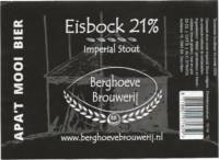 Berghoeve Brouwerij, Eisbock 21% Imperial Stout