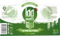 100 Watt Brewery, To The Buttons Imperial Spring Ale