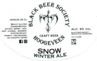 Black Beer Society, Snow Winter Ale Black Beer Society, Snow Winter Ale