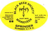 Black Beer Society, Springer Summer H.I.P.A. Black Beer Society, Springer Summer H.I.P.A.