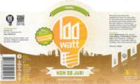 100 Watt Brewery, Non De Jus! Tripel