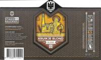 Stadsbrouwerij 013, Kruikje Blond