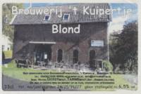 Bierbrouwerij 't Kuipertje, Blond