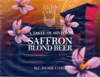 Cyrus Beers, Saffron Blond Beer