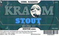 Kraom Beer, Stout Kraom Beer, Stout