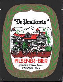 Bavaria, De Postkoets Pilsener Bier