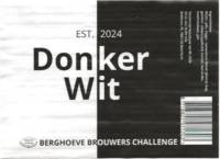 Berghoeve Brouwerij, Donker Wit
