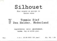 Tommie Sjef Wild Ales, Silhouet