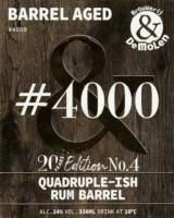 Brouwerij De Molen, Barrel Aged #4000