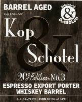 Brouwerij De Molen, Barrel Aged Kop & Schotel Espresso Export Porter Whiskey Barrel