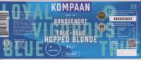 Kompaan Dutch Craft Beer Company, Bondgenoot True-Blue Hopped Blonde