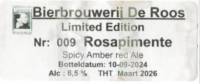 Bierbrouwerij De Roos Anno 1877, Rosapimente
