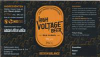 Stadsbrouwhuis Broer & Zus, High Voltage Beer Stadsbrouwhuis Broer & Zus, High Voltage Beer