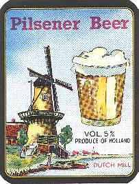 Bavaria, Dutch Mill Pilsener Beer