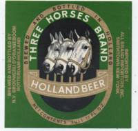 Oranjeboom Bierbrouwerij, Three Horses Brand Holland Beer