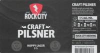 Rock City Brewing, Craft Pilsener Rock City Brewing, Craft Pilsener