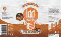 100 Watt Brewery, Pas De Saison XO Barrel Aged Holiness