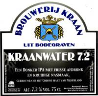 Brouwerij Kraan (Bodegraven), Kraanwater 7.2