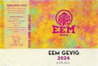 Brouwerij Eembier, Eem Gevig 2024 New England IPA