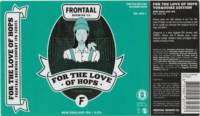 Brouwerij Frontaal, For The Love Of Hops Turquoise