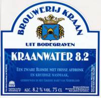 Brouwerij Kraan (Bodegraven), Kraanwater 8.2