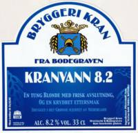 Brouwerij Kraan (Bodegraven), Kranvann 8.2