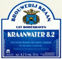 Brouwerij Kraan (Bodegraven), Kraanwater 8.2