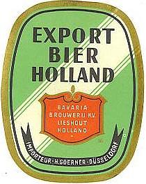 Bavaria, Goerner Export Bier Holland