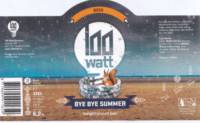 100 Watt Brewery, Bye Bye Summer