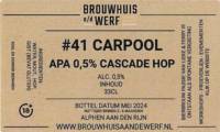 Brouwhuis aan de Werf, #41 Carpool